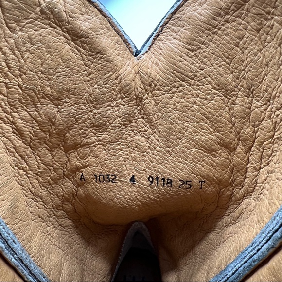 Teens Corral Leather Boots Size 4 - Picture 9 of 10